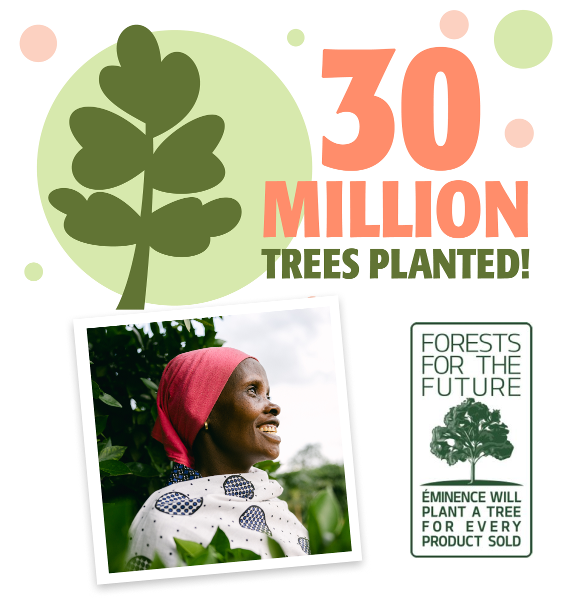 eminence organics planted 30 million trees with the forests for the future initiative